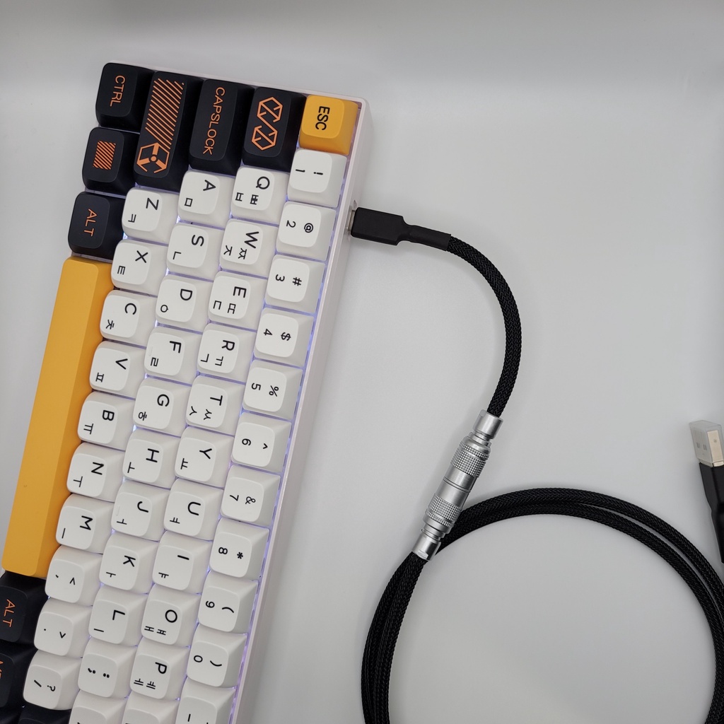 Custom Straight DoubleSleeved YC8 Artisan Cable for Mechanical