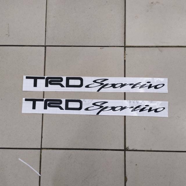 Toyota universal car TRD Sportivo sticker | Shopee Malaysia