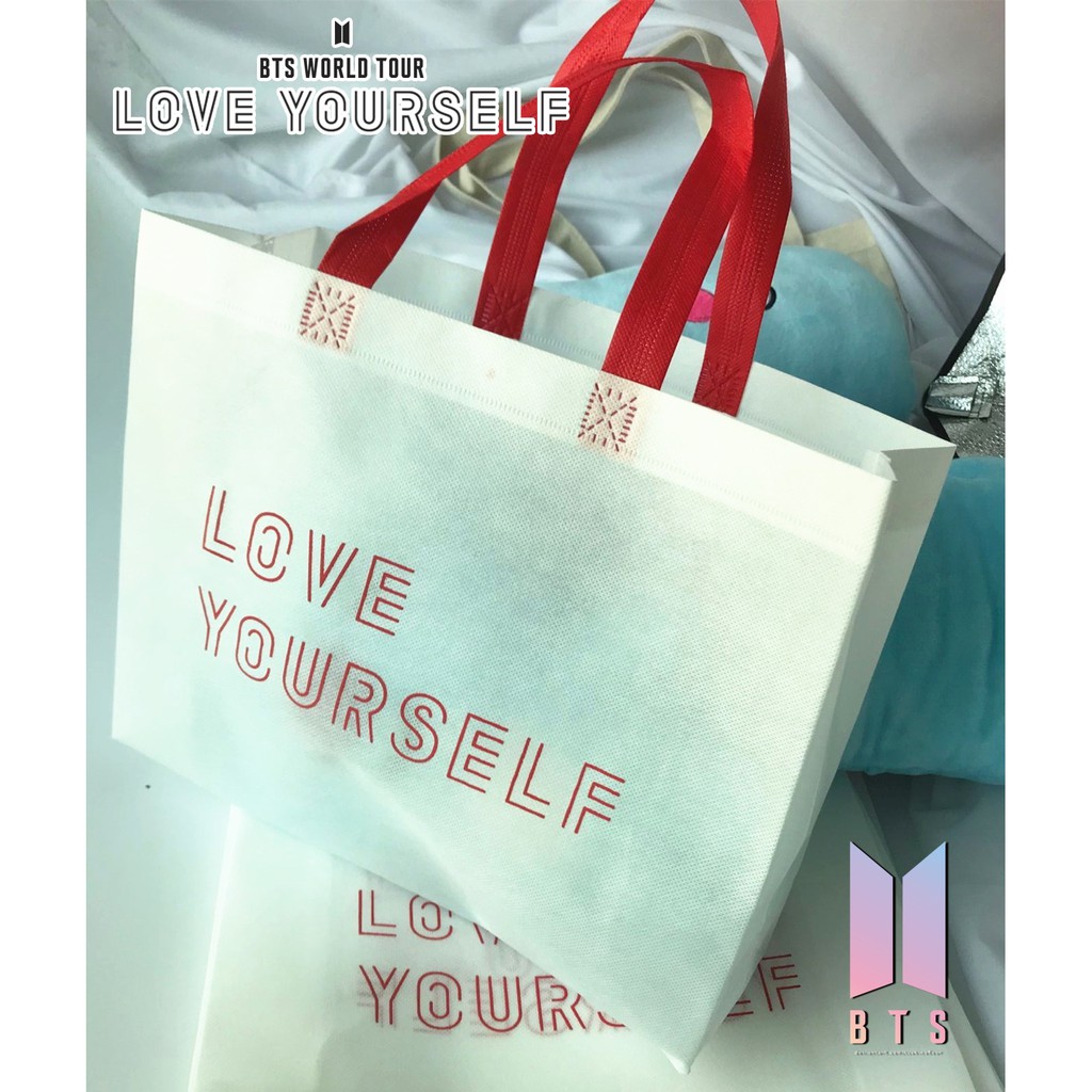 Bts love best sale yourself shopper bag