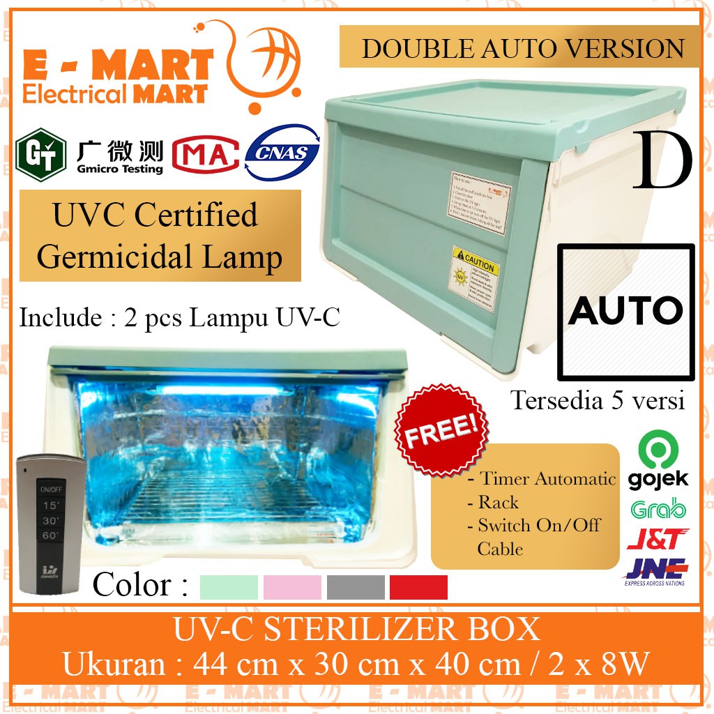 Sterilization BOX With UVC Lamp/UVC Sterilizer BOX/Anti Bacteria Virus ...