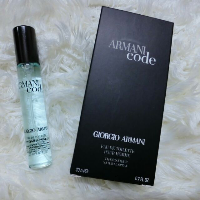 ARMANI CODE GIORGIO ARMANI FOR MEN EDT 20ML Shopee Malaysia