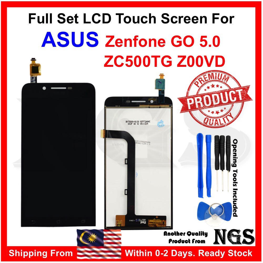 Ecran tactile noir + LCD 5,5 pouces de remplacement pour Asus ZenFone 3