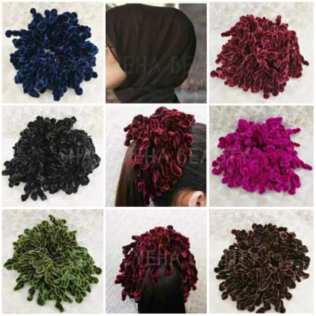 SE GETAH SANGGUL RAMBUT (SCRUNCHIE) | Shopee Malaysia