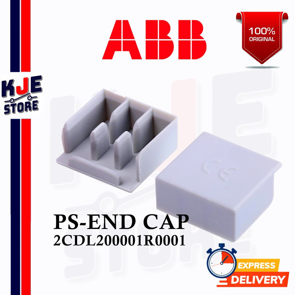 ABB PS-END End Cap for Bus Bar [2CDL200001R0001] [Ready Stock] | Shopee ...