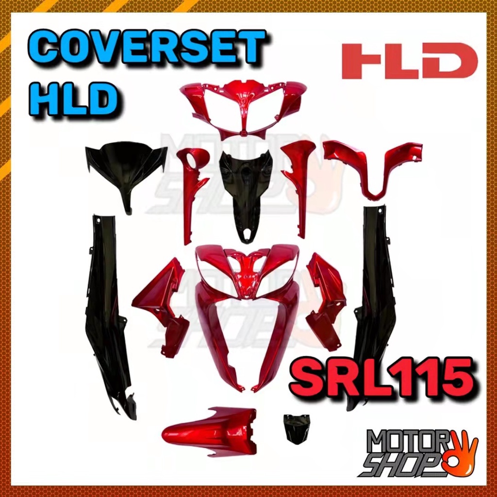 Yamaha Srl Lagenda Full Complete Body Cover Set Hld Coverset