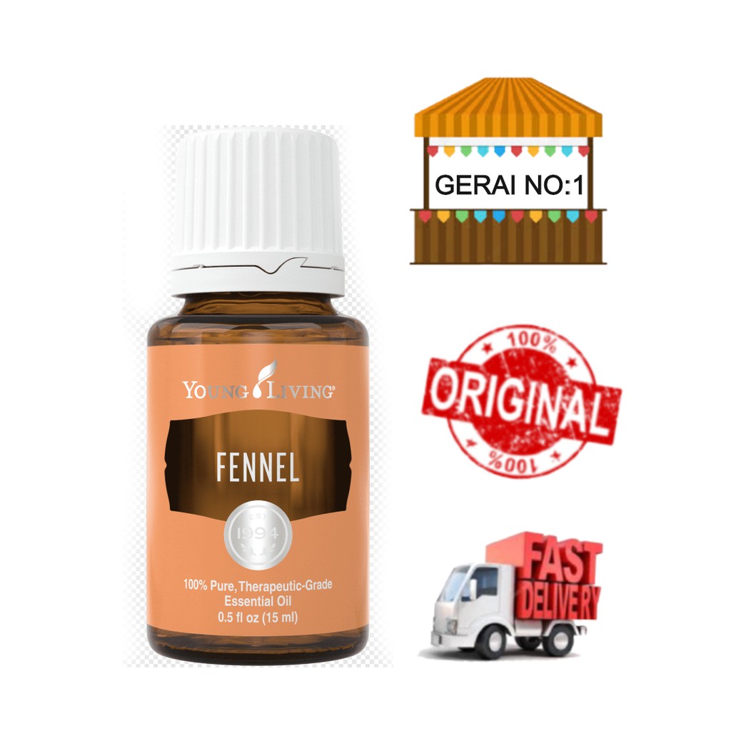 Young Living YL Fennel Essential Oil 15ml Shopee Malaysia