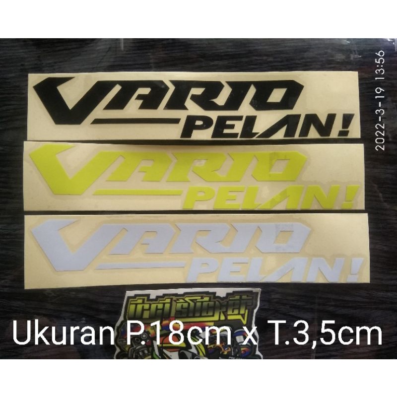 Sticker cutting sticker vario sticker variations | Shopee Malaysia