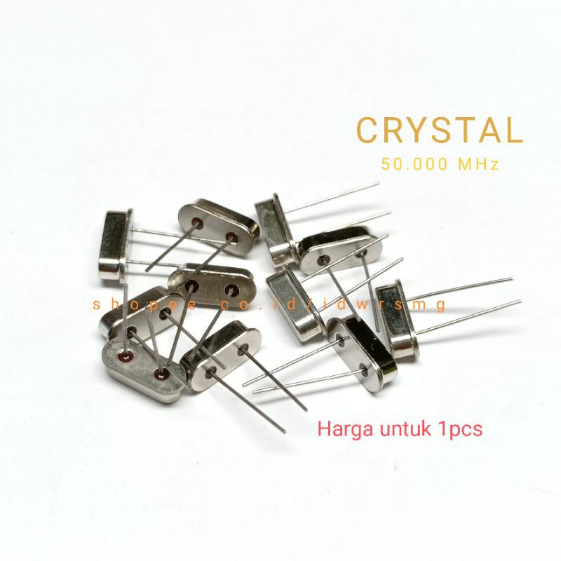 Crystal Oscillator 50.000MHz Low Profile 50.000MHz 50mhz 50mhz 49S DIP ...