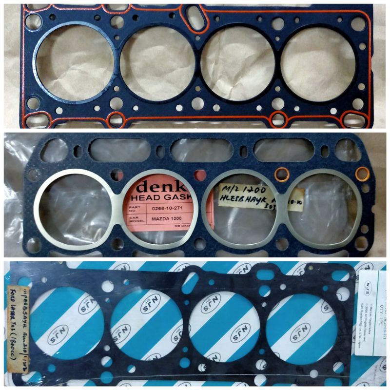 HEAD GASKET MAZDA 808 ASTINA 323 E5 B6 LASER TX3 TELSTAR 1.8 2.0 F6 VC E1400 RANGER WL TITAN