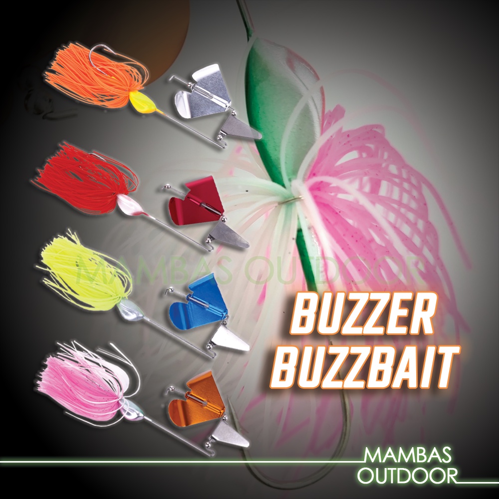 Mambas Buzzer Buzzbait Spinnerbait Topwater Fishing Lure Pancing ...