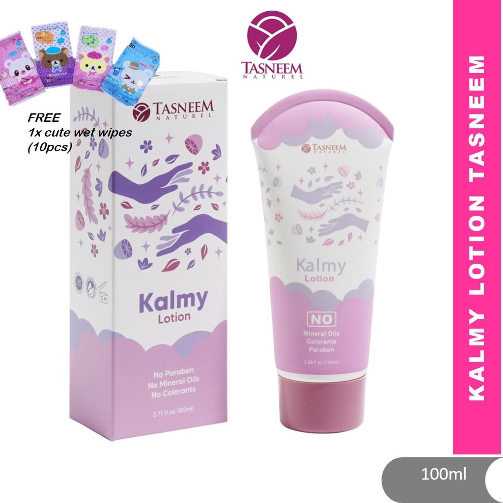Tasneem Naturel Kalmy Lotion 100ml baby lotion, sensitive skin, gatal2