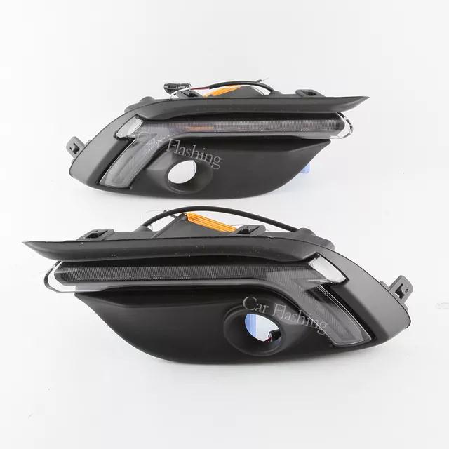 2Pcs DRL For Mazda 3 Mazda3 Axela 2014 2015 2016 LED Daytime Running