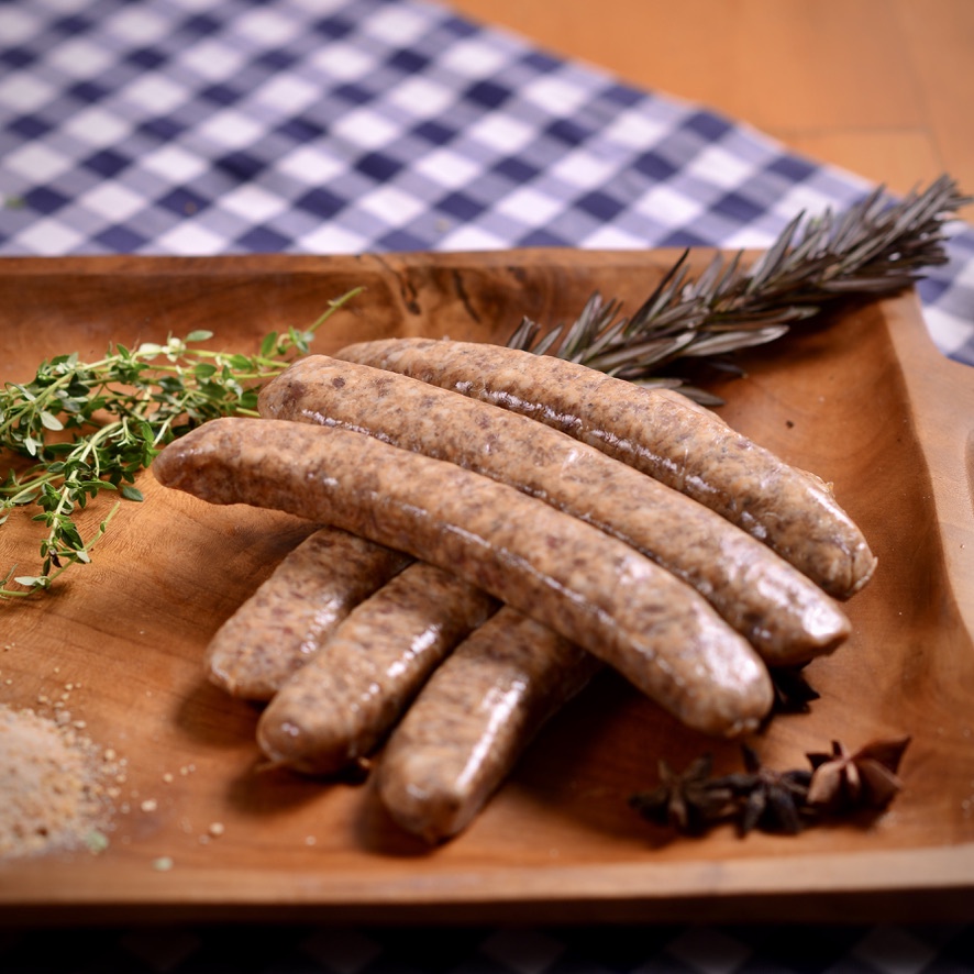 Premium Lamb Sausages 400g Halal Natural Casings Handcraft Sosej Daging