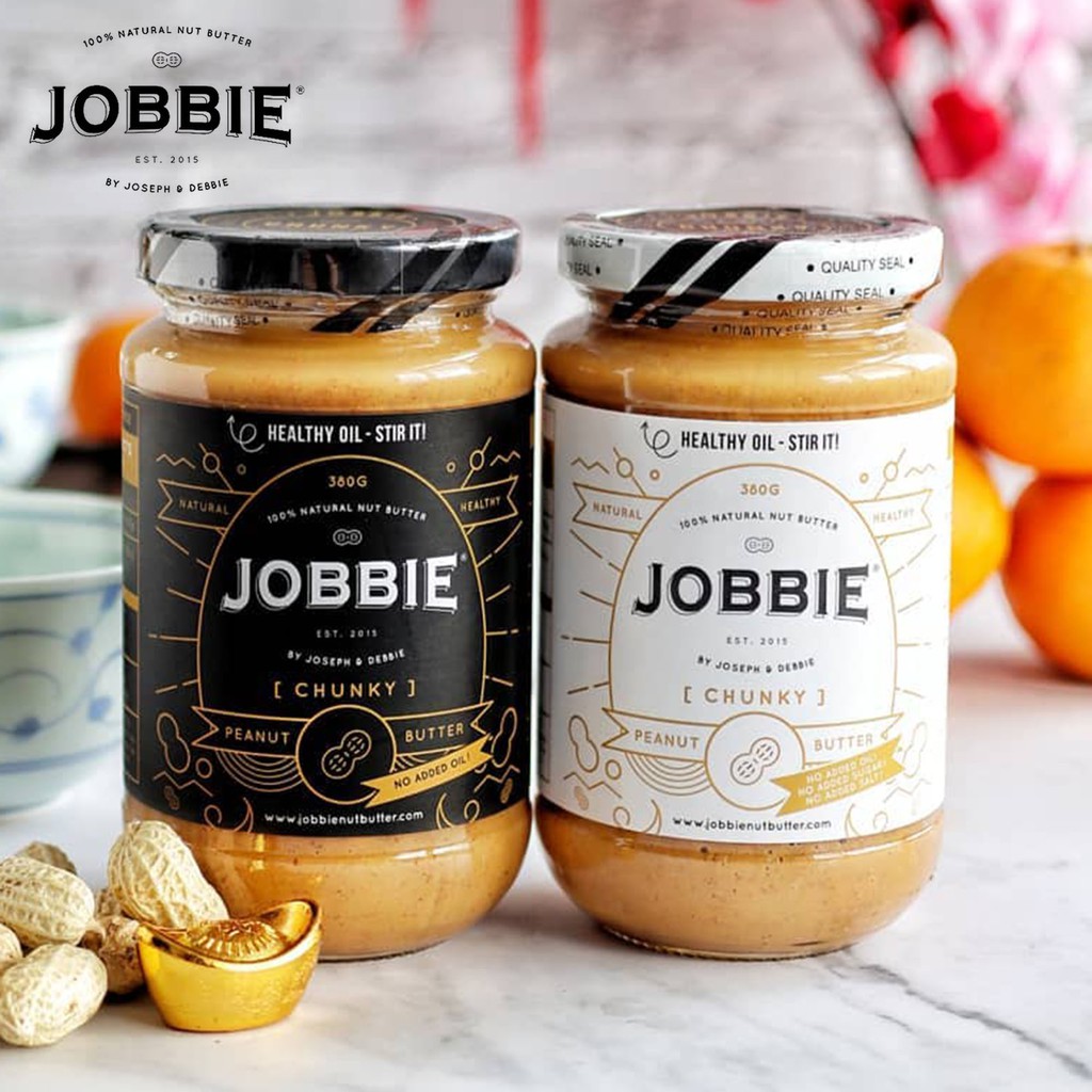 JOBBIE Peanut Butter 380g (exp 2025)(creamy&chunky classis/creamy