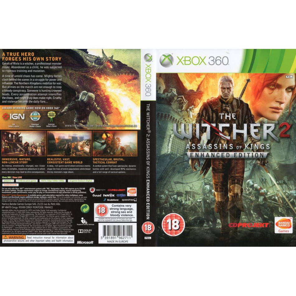 The witcher deals game xbox 360