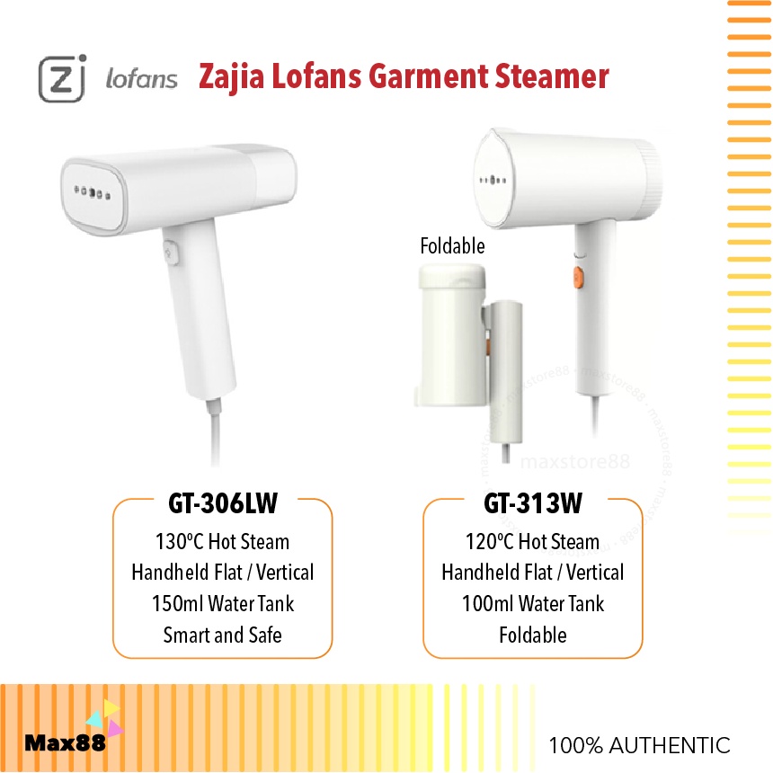 Zajia Zanjia Lofans Garment handheld Steam Iron - GT-306LW / GT-313W ...