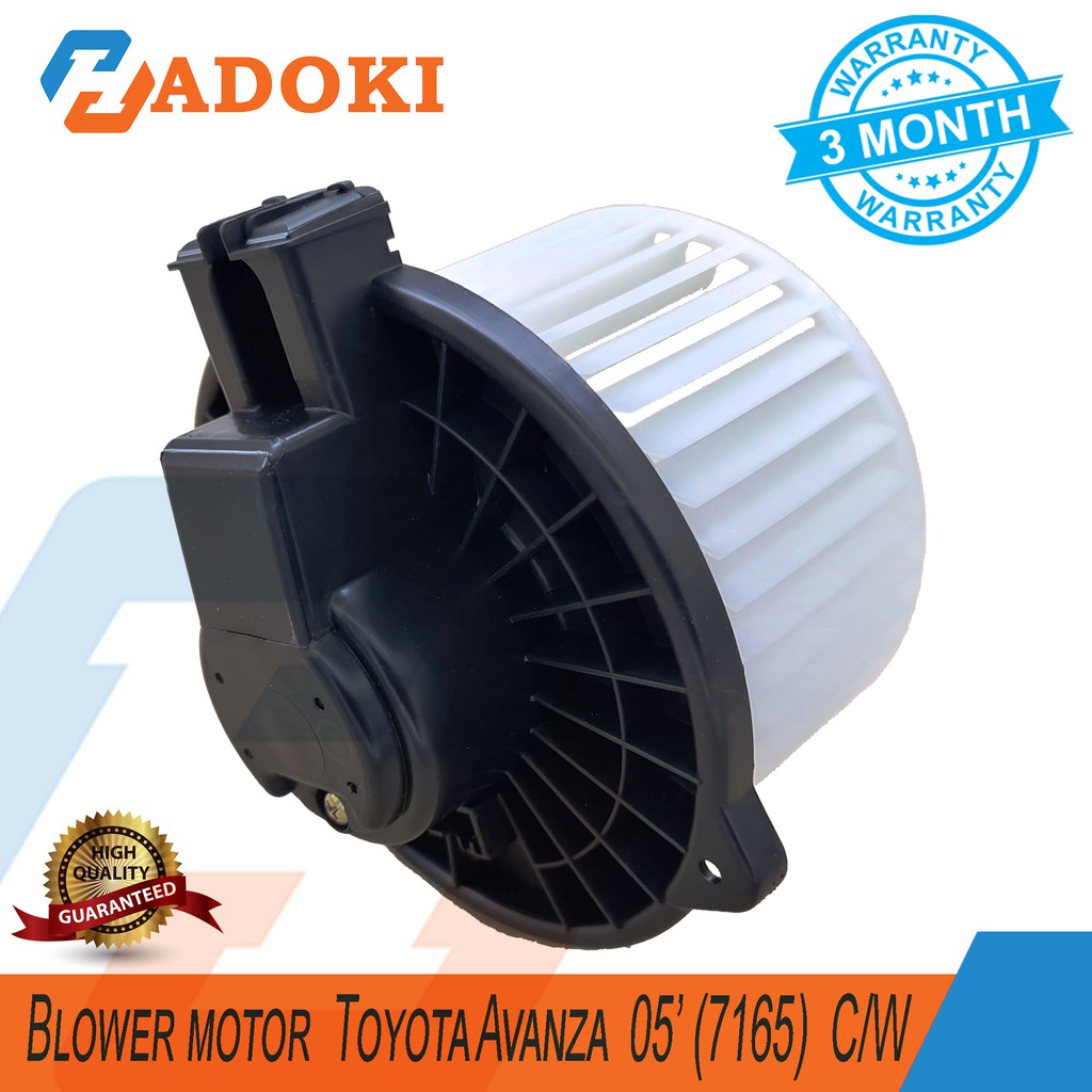Toyota Blower Motor With Fan Replacement For 1995-2004 Toyota Tacoma & 2000-2005 Echo - Replaces 700059, 8710352060 AC Blower Motor
