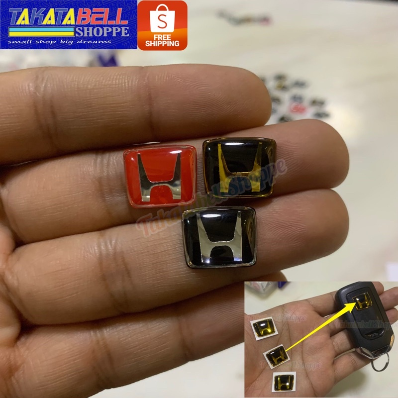Emblem Honda/sticker honda/Honda key logo/logo honda untuk kunci/Honda ...