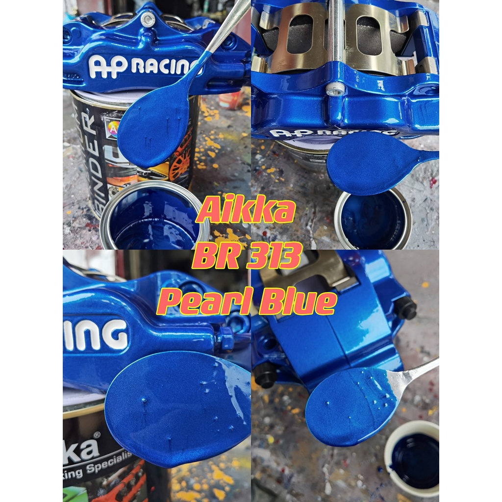 Aikka Brake Caliper AP Racing BR313 Pearl Blue | Shopee Malaysia
