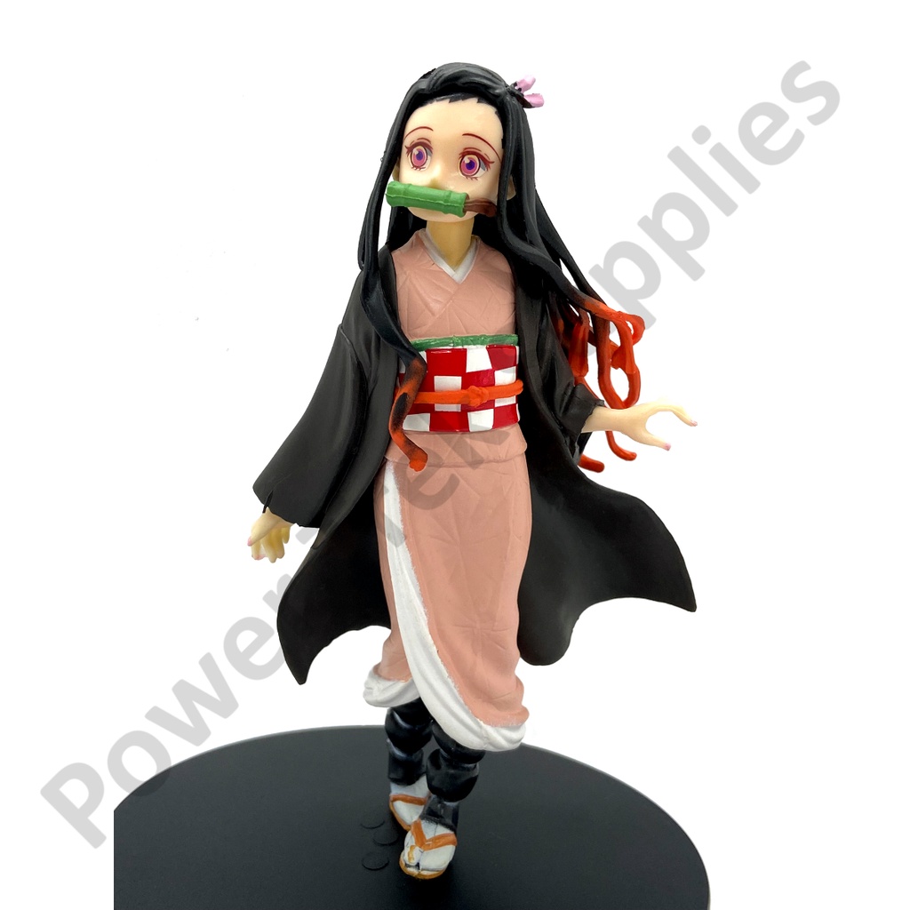 Statue Nezuko Kamado Demon Slayer - Effets De Flamme 18cm - NEUVE 2025