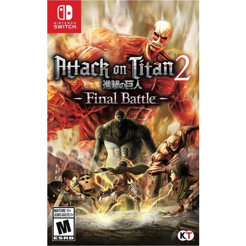 Nintendo Switch Digital Attack On Titan 2 Final Battle 进击的巨人2