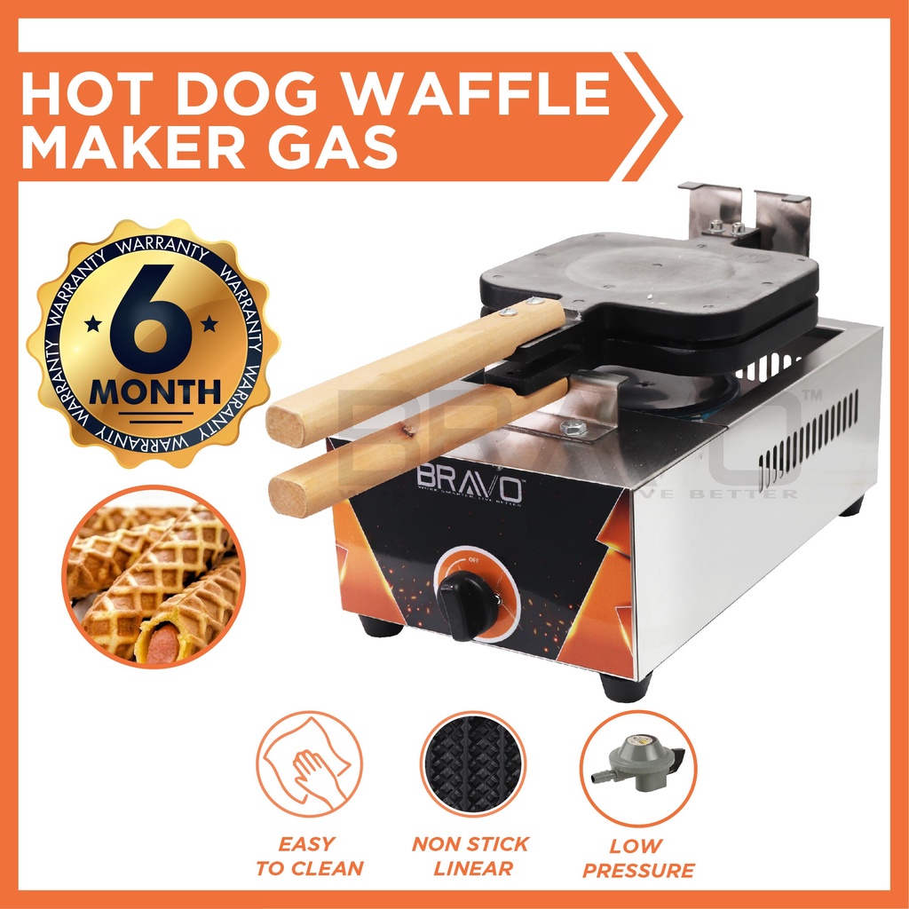 Hotdog Waffle Maker Sausage Waffle Maker Waffle Stick Maker Dapur