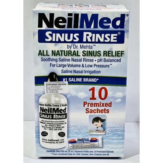 NEILMED SINUS RINSE STARTER KIT | Shopee Malaysia