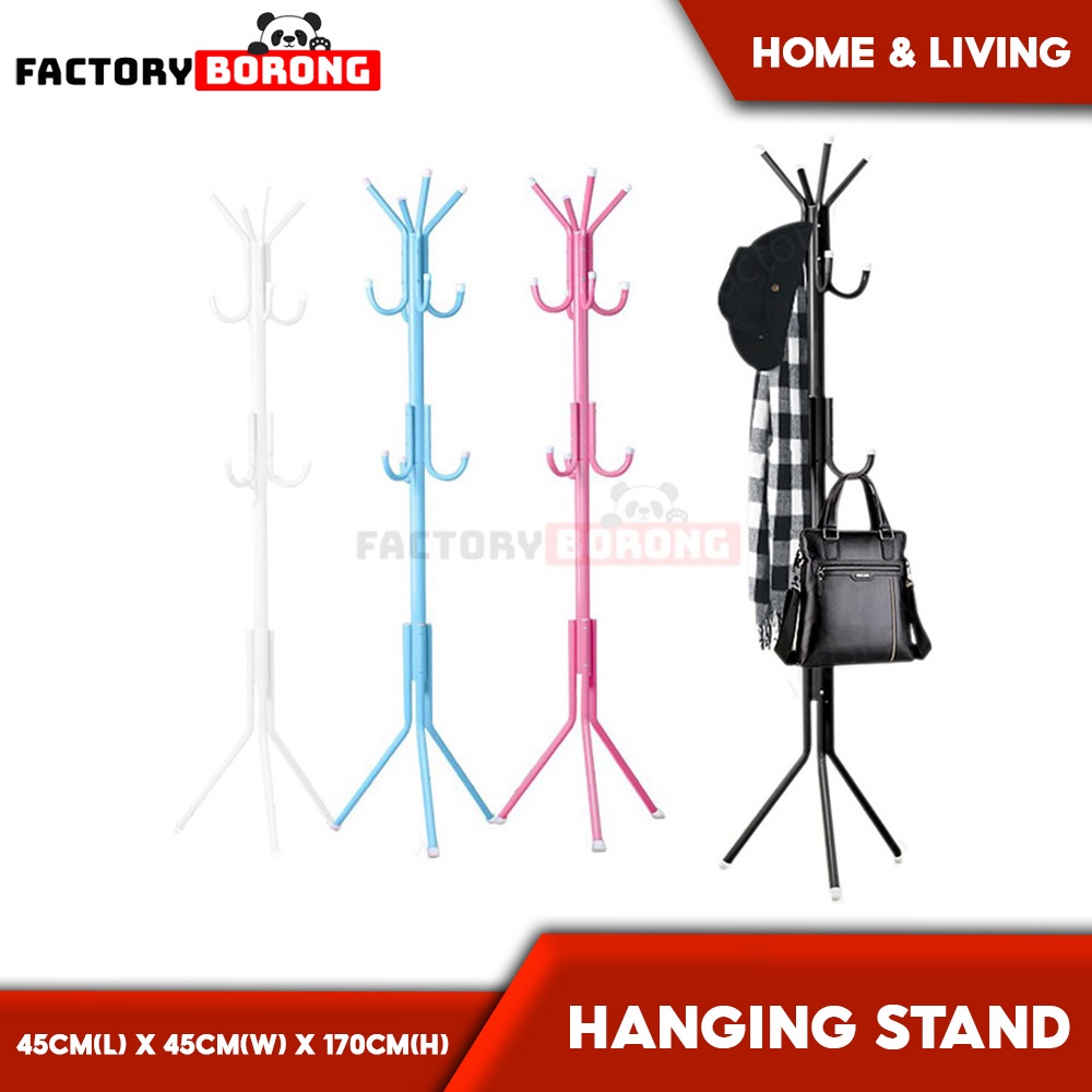 12 Hooks Hanging Pole/Hanging Stand Shopee Malaysia