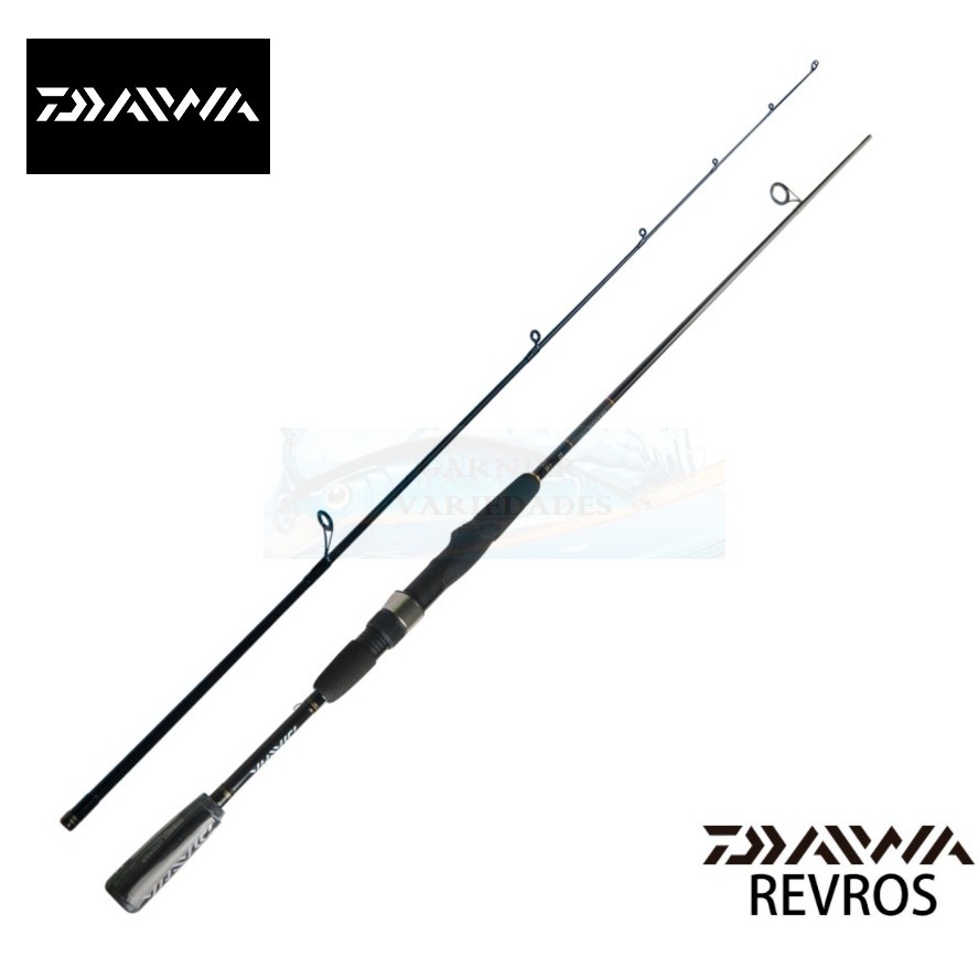 Daiwa Revros 7' Feet Kaki Fishing Rod Joran & Daiwa Revros Reel