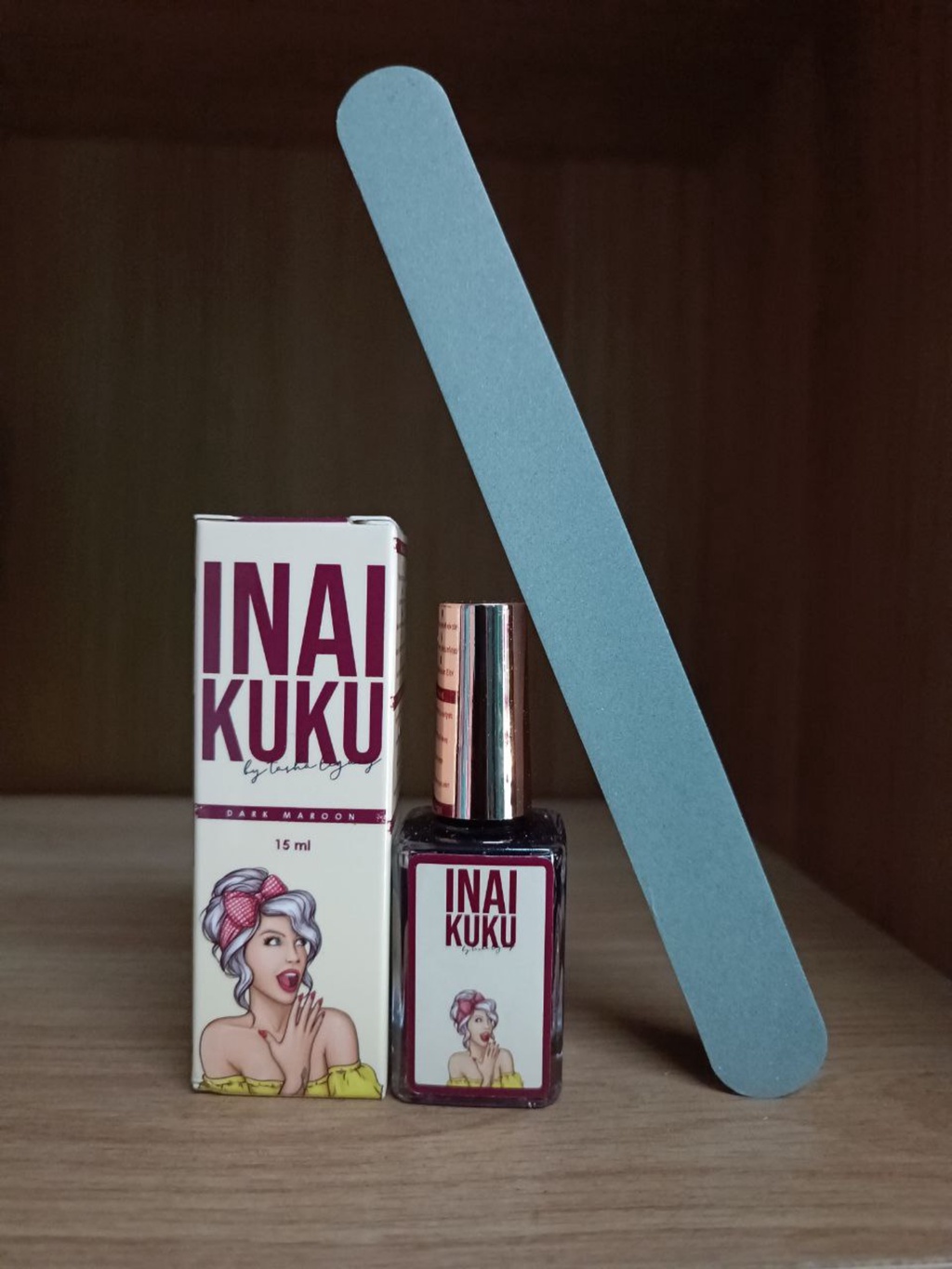 INAI KUKU TASHA FREE BUFFER NAIL | INAI CALIT HALAL SAH WUDHU | HENNA ...