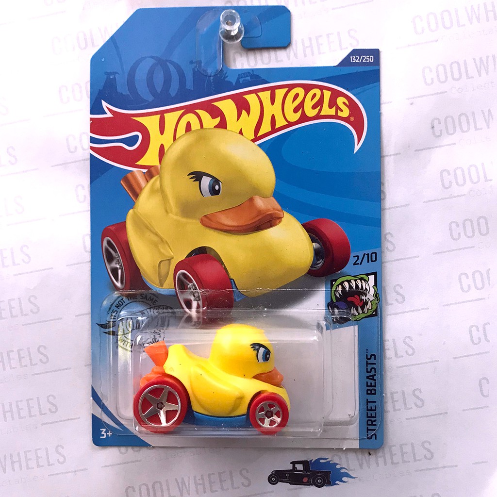 Hot Wheels 2020 Duck N' Roll - Yellow (Card not mint) | Shopee Malaysia