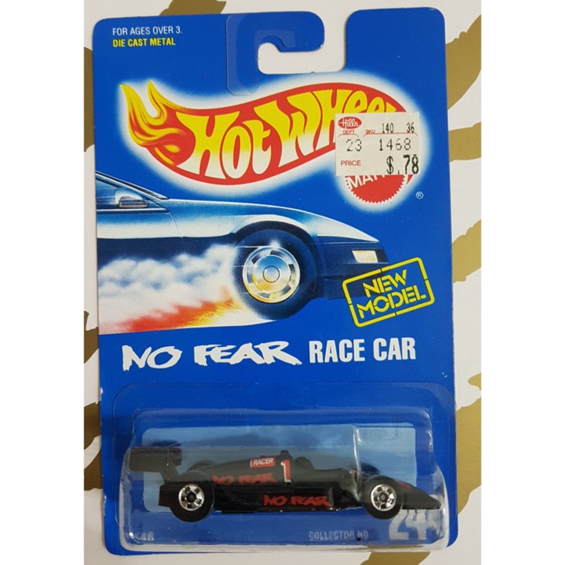 Hot wheels no fear best sale race car