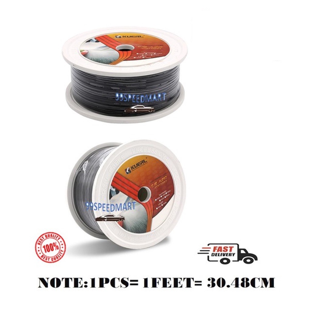 Pure Copper Car Audio HiFi Cable OFC 18GA Speaker Cable System Cables