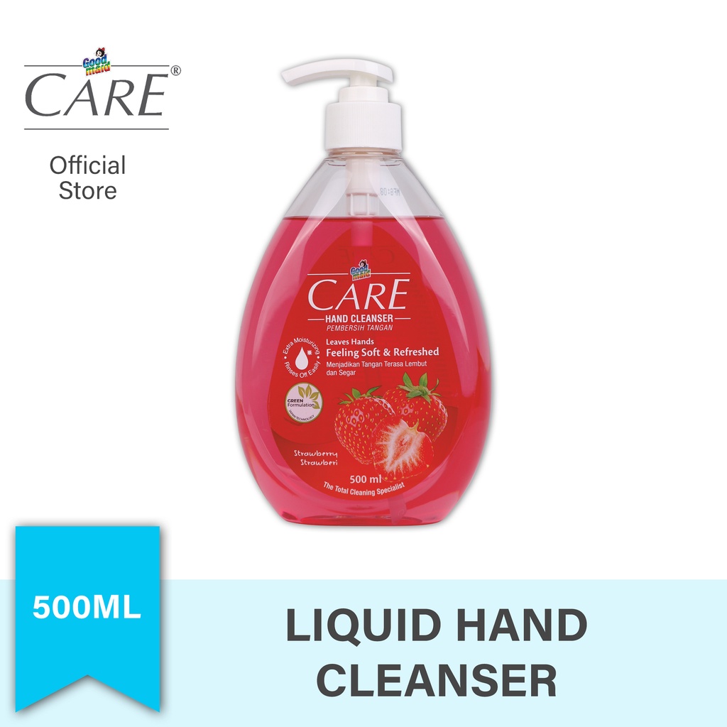 Goodmaid CARE Liquid Hand Cleanser - Strawberry (500ml) | Shopee Malaysia