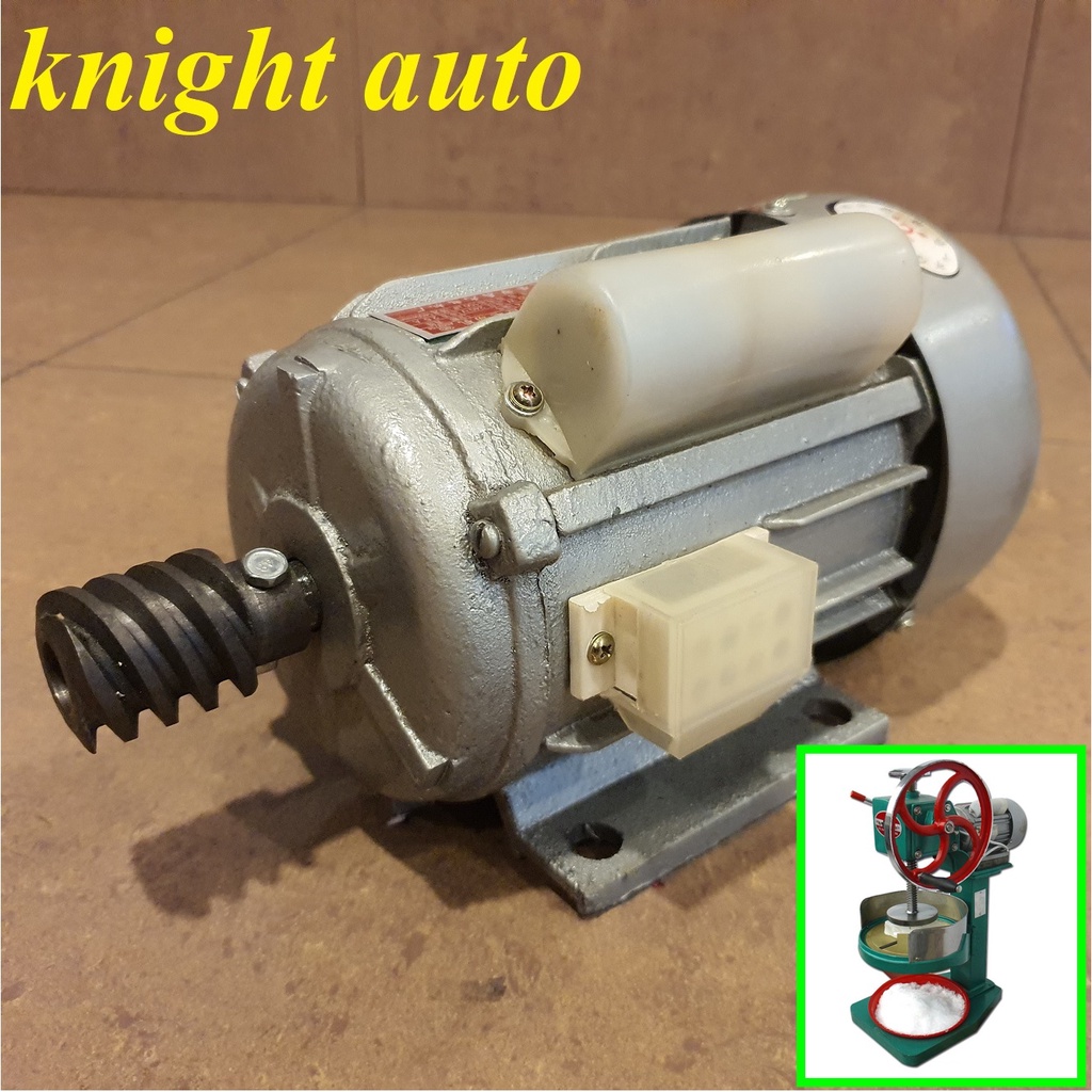 (capacitor cover cracked) Electric Ice Shaving Machine MOTOR ONLY