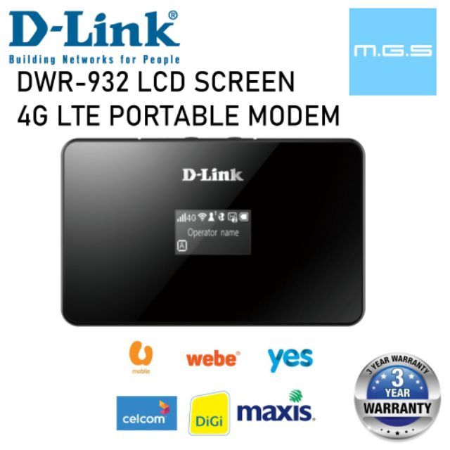 D-LINK DWR-932 / TENDA 4G180 4G185 / TPLINK M7350 LTE Wireless 4G Modem ...