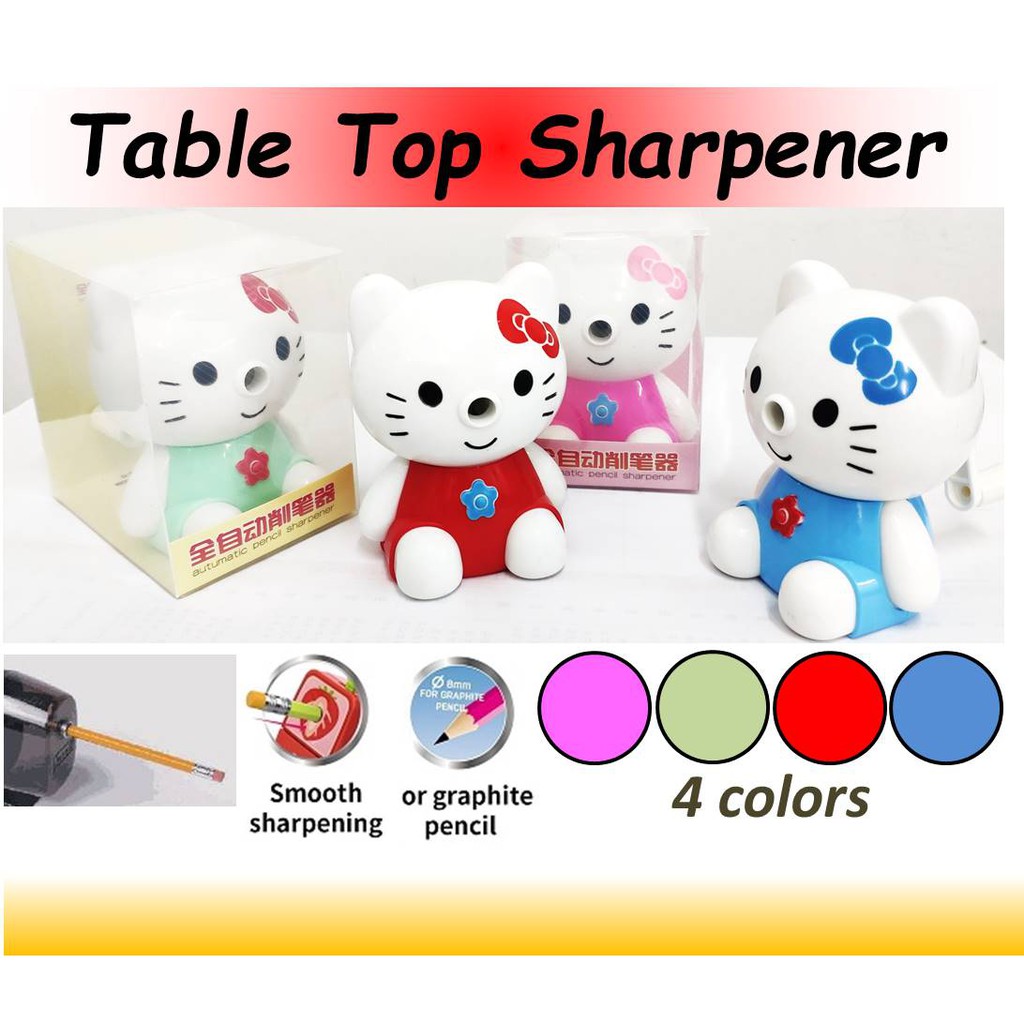 Table Top Sharpener Children Cute Fancy Table Sharpener (Pengasah ...