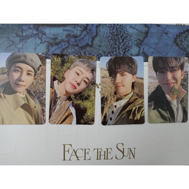 Face The Sun Path Photocards