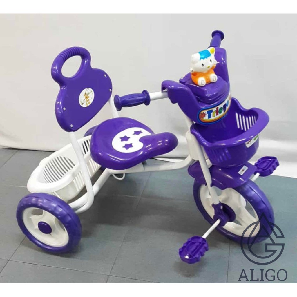 KITTY DESIGN WITH Tricycle For Kids (408) Shopee Malaysia