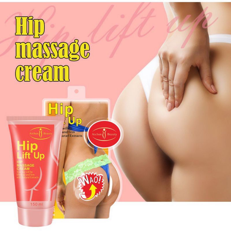 Aichun Effective Garlic Hip Lift Up Cream Hip Massage Butt