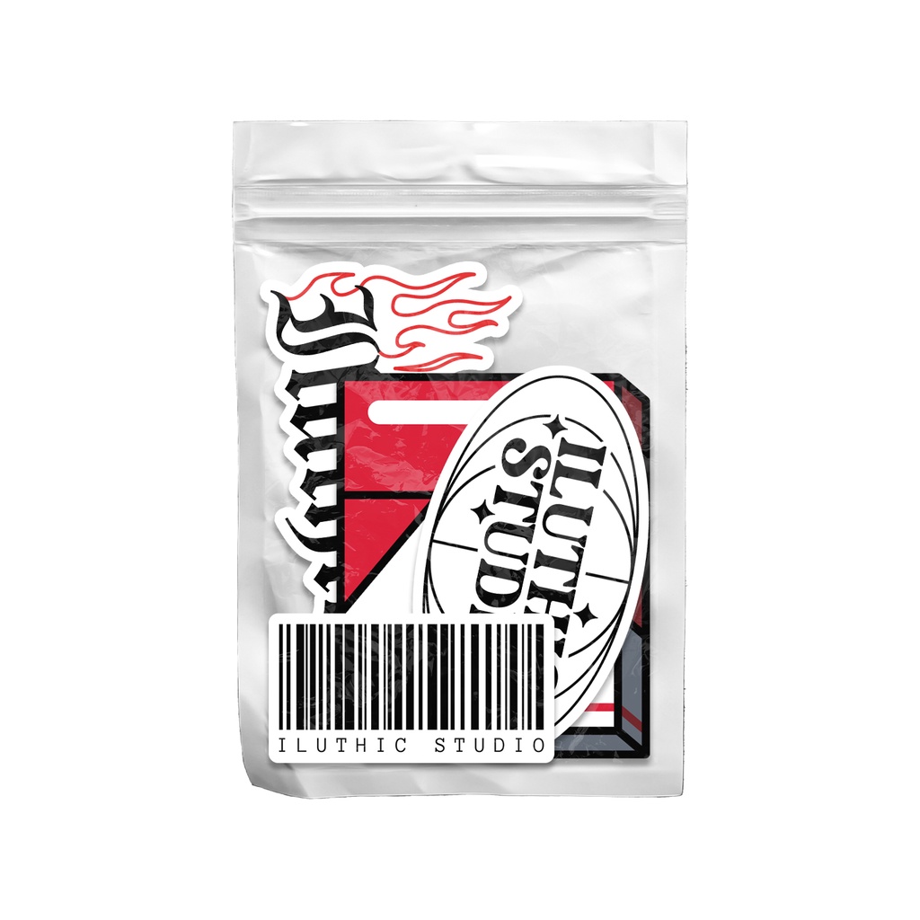 Iluthic - Brand Logo Sticker Pack | Shopee Malaysia