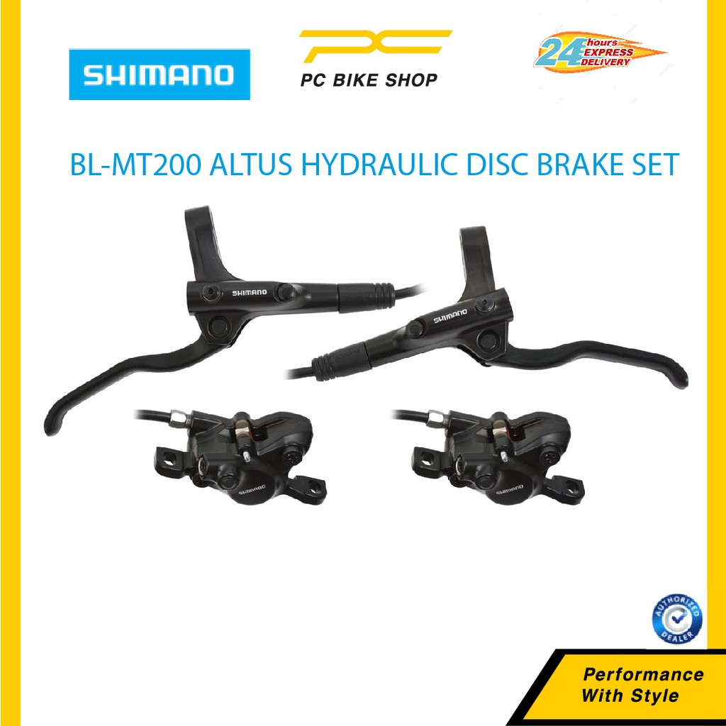 shimano mt200 hydraulic disc brakes review