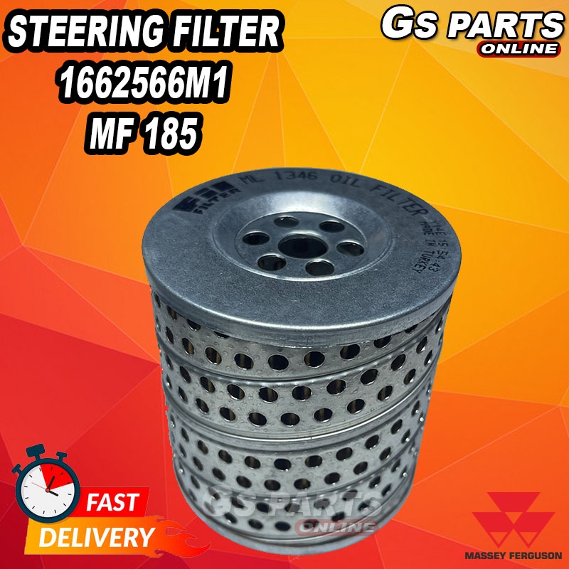 🚜STEERING FILTER 1662566M1 MF 185 | GS PARTS | Shopee Malaysia