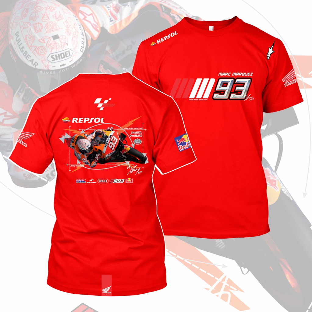 Marc Marquez T-shirt Honda Marc Marquez 93 Repsol T-shirt