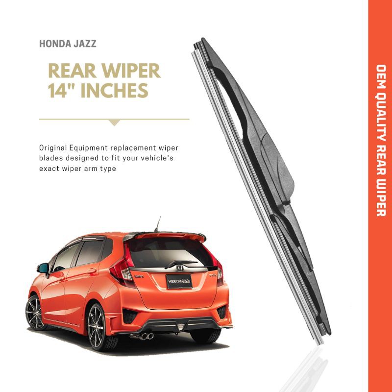 Honda Jazz Rear Wiper 14 Inch OEM Shopee Malaysia