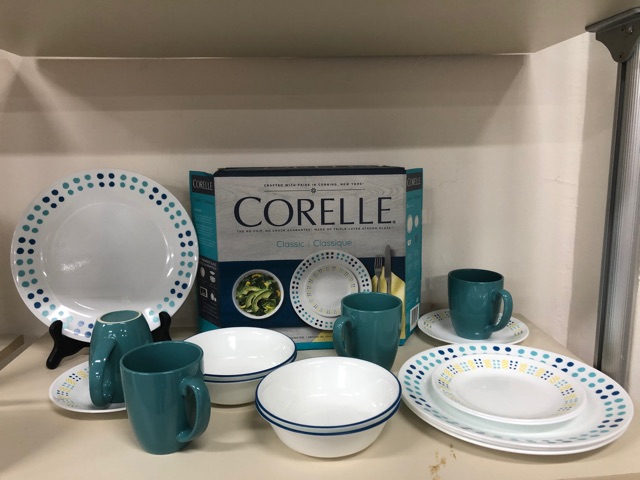 CORELLE KEY WEST 16pcs Livingware Dinner Set Shopee Malaysia