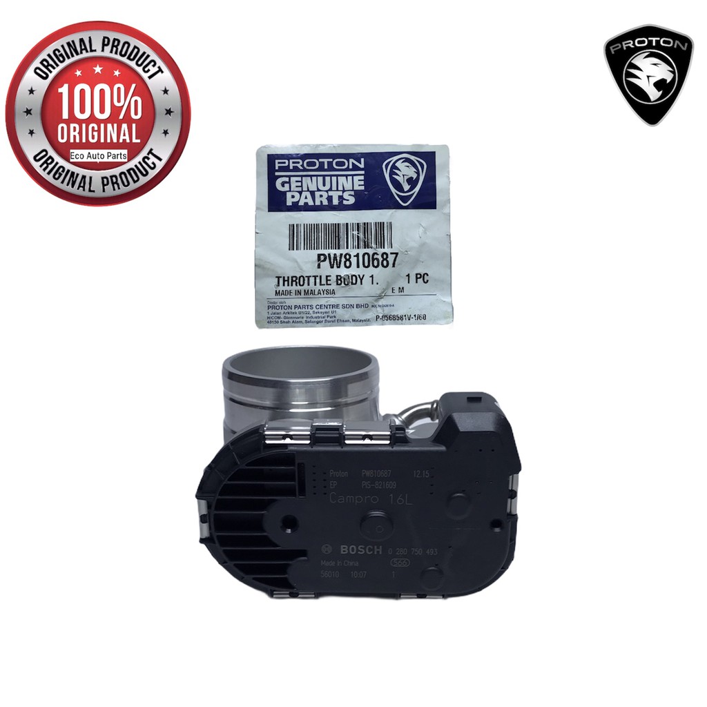 Proton Saga BLM Persona Throttle Body Assy 1.6CC Genuine Part Original