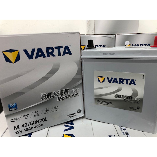 M42 (60B20L) Varta Silver Dynamic (WITH 15 MONTHS WARRANTY ) | Shopee ...