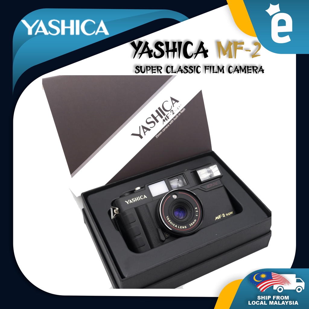 Yashica MF-2 MF2 Super Classic Film Camera Reusable 135mm Film Camera ...