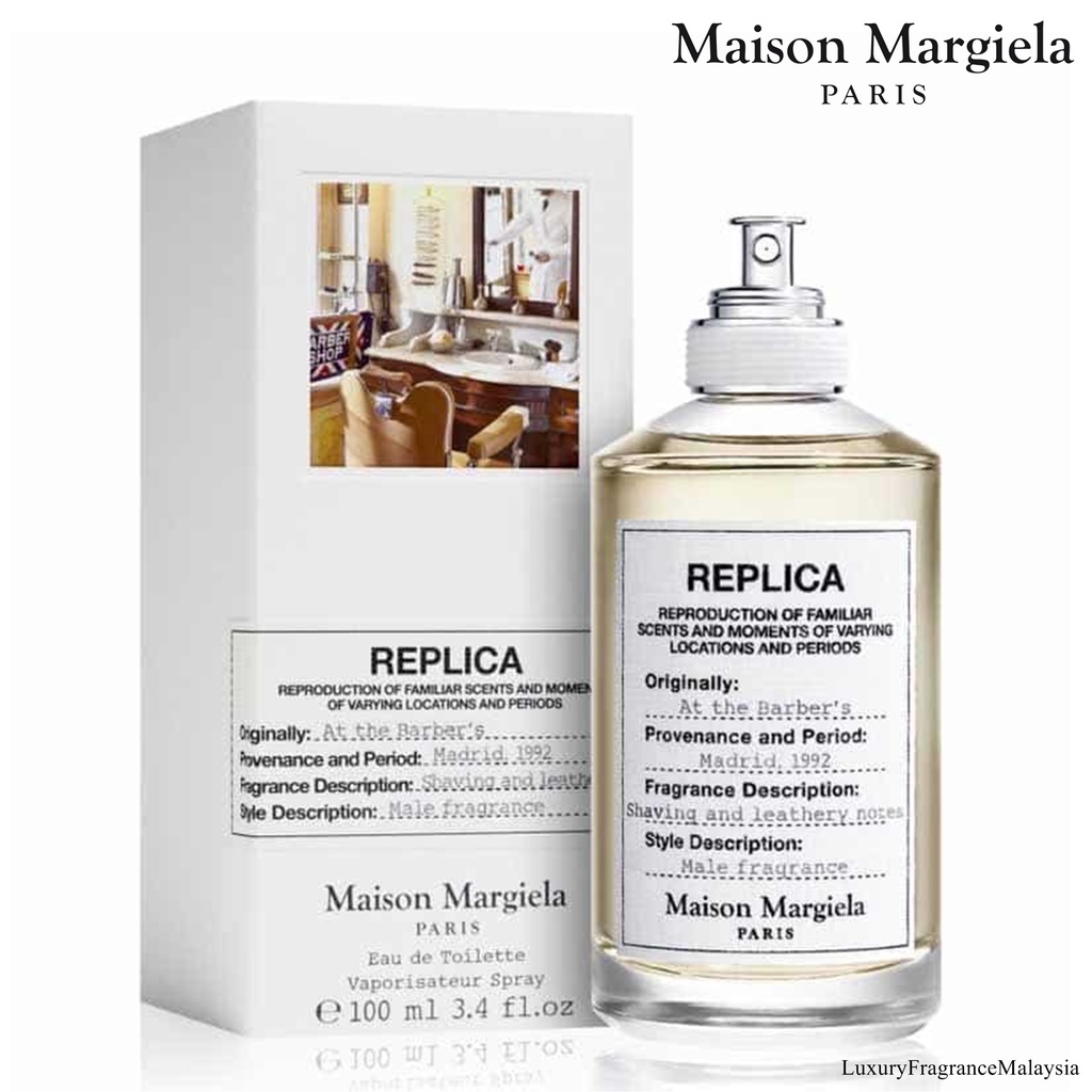 Maison Margiela Replica At The Barber's EDT 100ml for Men | Shopee